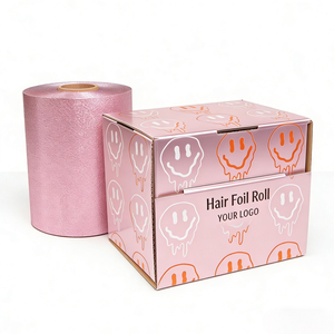 Rotolo di Fogli per Parrucchieri Qiangli con Stampa in Rilievo per Colorazione e Mèches, Personalizzabile di Alta Qualità con Logo in Rilievo - Product Image 1