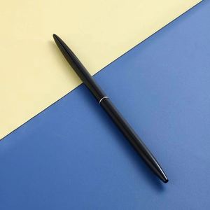 Elegante Bolígrafo Metálico Giratorio Delgado de Escritura Suave para Recepción de Hotel, Oficina Comercial, Promocional, Venta al Por Mayor - Product Image 2