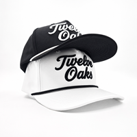 Casquette de golf 5 panneaux étanche avec flux d'air optimisé, logo brodé personnalisé, faible MOQ, OEM, en coton et nylon de qualité supérieure, couvre-chef durable