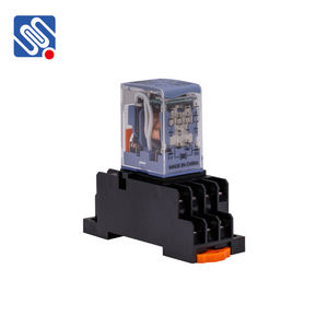 Meishuo MSER Micro bobine relais de puissance 220V AC relais Miniature DPDT 14 broches 10A 240VAC 13F relais avec socle de prise - Product Image 2