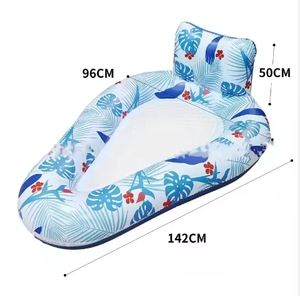 Mùa Hè Hồ Bơi <span class=keywords><strong>Inflatable</strong></span> Phòng Chờ Ghế Nước Ánh Sáng Hình Chữ U Ghế Sofa Với Mái Hiên - Product Image 6