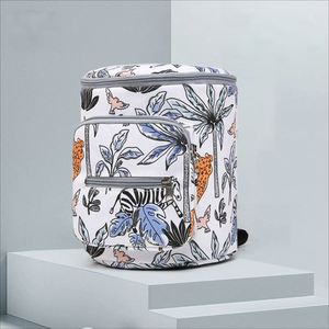 กระเป๋าใส่ผ้าอ้อมสำหรับเด็กทารกถุงผ้าอ๊อกซ์ฟอร์ดกระเป๋าเก็บของสำหรับรถเข็นเด็กตามสั่ง - Product Image 4