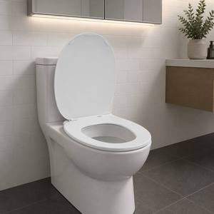 <span class=keywords><strong>Tapa</strong></span> de Inodoro de Polipropileno Premium, Anti-amarilleo, Acabado Mate Suave, Ligera, Duradera, Redonda, Blanca, Repuesto <span class=keywords><strong>para</strong></span> Baño - Product Image 3