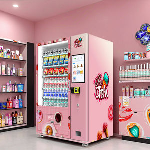 Distributeur automatique d'ascenseur 24 heures sur 24 avec écran tactile 21 pouces Capacité de 600 à 800 Options multiples Articles fragiles - Product Image 2