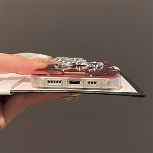 Nuova custodia per telefono rossa floreale con fiocco 3D per <span class=keywords><strong>iphone</strong></span> 16 15 14 13 <span class=keywords><strong>12</strong></span> <span class=keywords><strong>Pro</strong></span> <span class=keywords><strong>Max</strong></span> 11 XR <span class=keywords><strong>Cover</strong></span> <span class=keywords><strong>Cover</strong></span> morbida per ragazza - Product Image 6