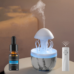 Thẩm Mỹ xách tay mưa đám mây ánh sáng ban đêm hương liệu tinh dầu khuếch tán Micro tạo độ ẩm cho giấc ngủ & phòng ngủ thư giãn - Product Image 5