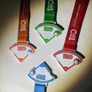 Персонализированная командная медаль, индивидуальная эмалированная награда, дизайнерская медаль для бега, марафона, тхэквондо, 3d комбинированная головоломка - Product Image 4