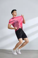 Uniformes de bádminton sublimación tenis secado rápido transpirable poliéster completo en stock