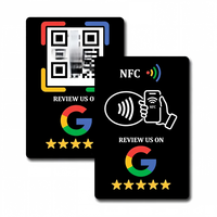 Carte NFC NTAG213 215 en PVC avec impression 4/C, fonction de lecture par balayage NFC et code QR, 13,56 MHz, utilisation à vie pour téléphones iPhone/Android