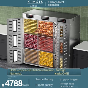 Secador de Alimentos Multicapa de Gran Capacidad, Directo de Fábrica, Comercial, para Frutas Secas, Motor 220v - Product Image 4