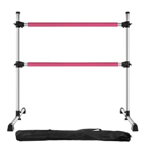 4FT tragbare Ballett Barre Halterung, Home Dance Barre, Barre Fitness tragbar verstellbar