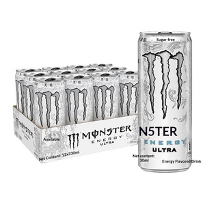 Refrescos Carbonatados de Frutas al Por Mayor, Bebida Energética Baja en Grasa en Botella, 330ml*12 Latas (Blancas) - Product Image 1