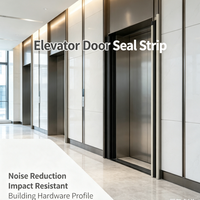 Bande d'étanchéité en caoutchouc extrudé sur mesure, profil PVC TPE EPDM pour joint de dilatation, porte de douche, conteneur et étanchéité d'ascenseur