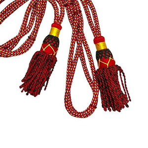 High Quality Best Supplier Bugle <b>Cords</b> Decorative Uniform Shoulder Braided <b>Cord</b> for Ceremonial Dress Usage - Product Image 6