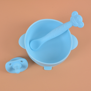 Ensemble de boîte cadeau pour nouveau-né, ensemble de vaisselle pour bébé de qualité alimentaire, bavoir fourchette cuillère, qualité supérieure, pièces - Product Image 6
