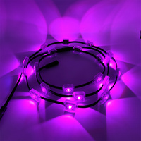 Kit d'éclairage permanent DMX Pixel Light pour gouttières, points lumineux colorés, éclairage de Noël extérieur permanent blanc RGB LED