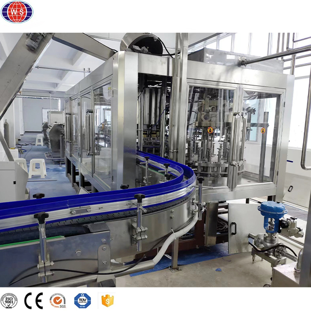 Full Set Automatic Aluminum Beverage Production Line Fruit Juice Beverage Soda Water Filling Line