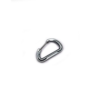 Clips <span class=keywords><strong>en</strong></span> forma de <span class=keywords><strong>D</strong></span> con gancho de seguridad giratorio para actividades al aire libre Mosquetón de bloqueo de aluminio mosquetones de escalada de 5kn - Product Image 2
