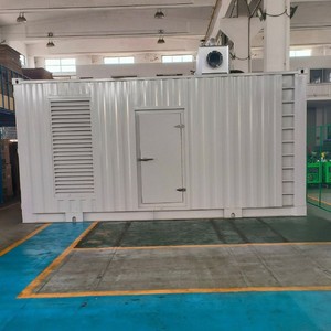 เครื่องกำเนิดไฟฟ้าดีเซลแบบตู้คอนเทนเนอร์ Ruizi รุ่น GFS1000 800-2000kVA ระบายความร้อนด้วยน้ำ พร้อมหลังคาเก็บเสียง สำหรับใช้งานในอุตสาหกรรม ได้รับใบอนุญาต รับผลิตภายใต้แบรนด์ของลูกค้า - Product Image 5