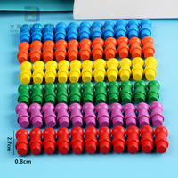 Prix de gros Dames chinoises en bois Pièce en bois coloré Meeple Échecs Pion Pièces pour enfants Adultes Jeu de société
