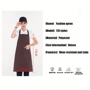 Promotional Waiter Workwear Polyester Waterproof Customizable Cooking <b>Kitchen</b> <b>Apron</b> Unisex With Customized Logo - Product Image 4