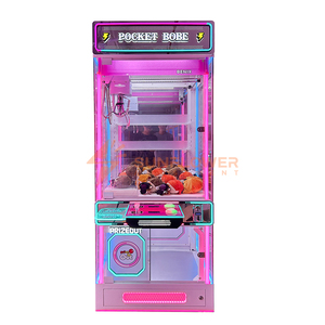 Đầy Màu sắc Claw đồ chơi sang trọng món quà Crane Claw nhà máy bán buôn đồng tiền hoạt động <span class=keywords><strong>Arcade</strong></span> trung tâm mua sắm trò chơi trung tâm Túi bobe đồ chơi Catcher - Product Image 1