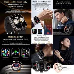 Audífonos T99 TWS <span class=keywords><strong>2</strong></span> en 1, Reloj Inteligente Deportivo, Llamadas Bluetooth, Reproductor de Música, Auriculares, Monitor de Actividad Física, Novedad 2025 - Product Image 4