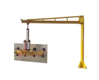 Manipulateur de manutention de matériaux à économie d'effort, alimentateur à bras oscillant pneumatique rotatif à 360° et grue de manutention de feuilles de verre à ventouse