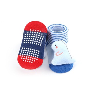 Bán Buôn Mùa Xuân Mùa Thu Mùa Đông Bông Sơ Sinh Trẻ Sơ Sinh Chống Trượt Mềm Sàn Phim Hoạt Hình Động Vật Bé Vớ - Product Image 4