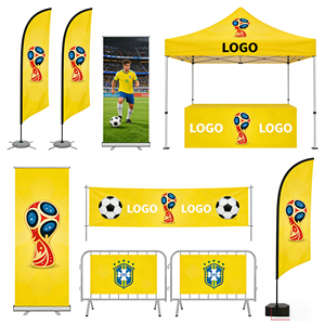 <span class=keywords><strong>Ensemble</strong></span> cadeau promotionnel Hong-Fu, articles sportifs personnalisés, drapeaux à plumes avec logo, tentes promotionnelles, présentoirs pliables pour les événements sportifs sur le campus - Product Image 1