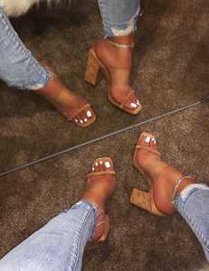 NOVEDAD DE VERANO 2019, zapatos de mujer, sandalias, zapatillas de tacón, zapatos al por mayor a granel, tacones altos, zapatos elegantes para mujer, zapatos de tacón alto - Product Image 2