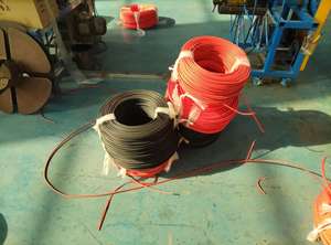 Câbles solaires DC 1500V XLPE pour connexion de panneaux solaires, H1Z2Z2-K 1x4mm² en cuivre étamé isolé pour PV - Product Image 6