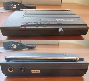 VM-3W VHF 格安 教材用 最小 ワイヤレスマイク ワイヤレス - Product Image 6