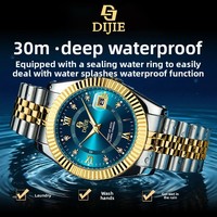 Reloj de Lujo Nuevo, con Cuarzo Luminoso, Resistente al Agua 30M, Calendario, Versátil, Elegante, Moderno y con un Diseño Sofisticado