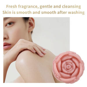 Savon Oem Peach fait à la main, nettoyage manuel en douceur, beauté moussante pour enfants et hommes, savon ODM naturel et bio - Product Image 3