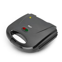 RAF 850w Offres Spéciales Mini Gaufre Sandwich Steak Maker 2 Tranches Petit Déjeuner Antiadhésif Sandwich Maker Grill Grille-pain