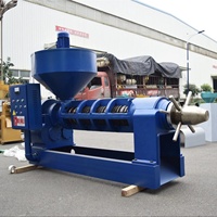 Presse à huile Guangxin YZYX168-f pour graines de moutarde, de soja et de tournesol, capacité 800-1000 kg/h, moulin à huile de moutarde/extracteur d'huile en circuit fermé