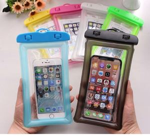 Étui universel flottant pour camping, natation et dérive en PVC IPX8 avec pochette étanche pour téléphone portable - Product Image 1