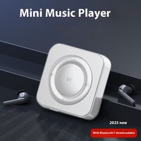 Lecteur MP3 Mini Ultra-Fin S01 avec Emplacement pour Carte TF - Lecteur de Musique Portable pour le Sport, Cadeau Parfait pour les Amateurs de Fitness