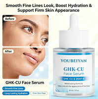 Serum Wajah OEM Private Label Vegan Organik Kolagen GHk-Cu Snap-8 Anti-Kerut Pemutih Mengecilkan Pori-Pori Melembapkan Perbaikan 30ml