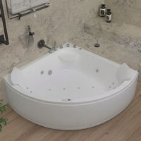 Vente flash : Spa à remous moderne autoportant en acrylique écologique avec jets pour bain relaxant dans la salle de bain