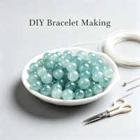 Wholesale Loose Jadeite Beads DIY Jewelry Making Spacer Beads for Bracelet Necklace Natural Stone Craft Supplies