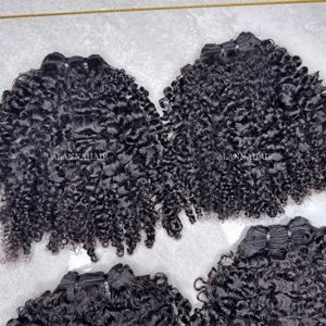 Commercio all'ingrosso di lusso 12A cuticola in stile cambogiano <span class=keywords><strong>Afro</strong></span> crespo riccio <span class=keywords><strong>capelli</strong></span> <span class=keywords><strong>ricci</strong></span> 100% di alta qualità <span class=keywords><strong>extension</strong></span> di <span class=keywords><strong>capelli</strong></span> umani crudi - Product Image 4