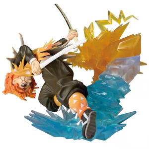 Figura de Anime de PVC y ABS de Zenitsu Agatsuma <span class=keywords><strong>Kaigaku</strong></span>, Oficialmente Licenciada, Nueva, Coleccionable, en Caja Original, Venta al Por Mayor - Product Image 5