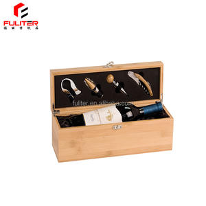 Nouveaux Produits Bon Prix Logo Personnalisé Luxe Bouteille Bolla En Bois Vin Boîte Cadeau - Product Image 3