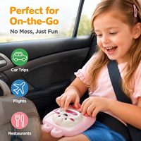 Jeu de puzzle coulissant EPT sur le thème des animaux, jouet de logique portable, activité éducative STEM pour enfants de 5 à 7 ans, idéal pour les voyages