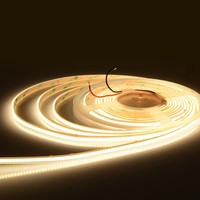 Bande LED COB couleur LED, fabricant en gros, 24V 5m, flexible pour rétroéclairage TV, blanc, bande LED COB intelligente