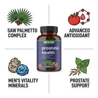 Capsules de Complexe de Palmier Nain Haute Puissance 600mg 60 gélules Complément Botanique Naturel Marque Privée OEM ODM Disponibles