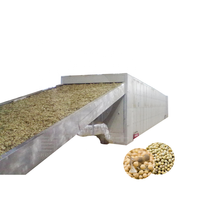 Nouveaux modèles séchoir à bande à air chaud séchoir à café vert grains de mungo machine à sécher les noix