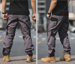 Мужские модные армейские брюки-карго Rip-stop, ветровка, прочные дышащие штаны для альпинизма, походов
